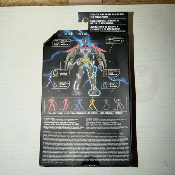 Saban's Power Rangers Blue Ranger Action Figure - Limited Edition - Picture 4 of 9